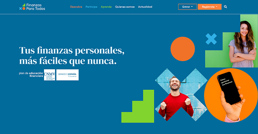 Verde Árbol triunfante Finanzas para Todos lanza su nueva web - Cliente Bancario, Banco de España